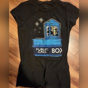 Doctor Who/ Peter Pan tee